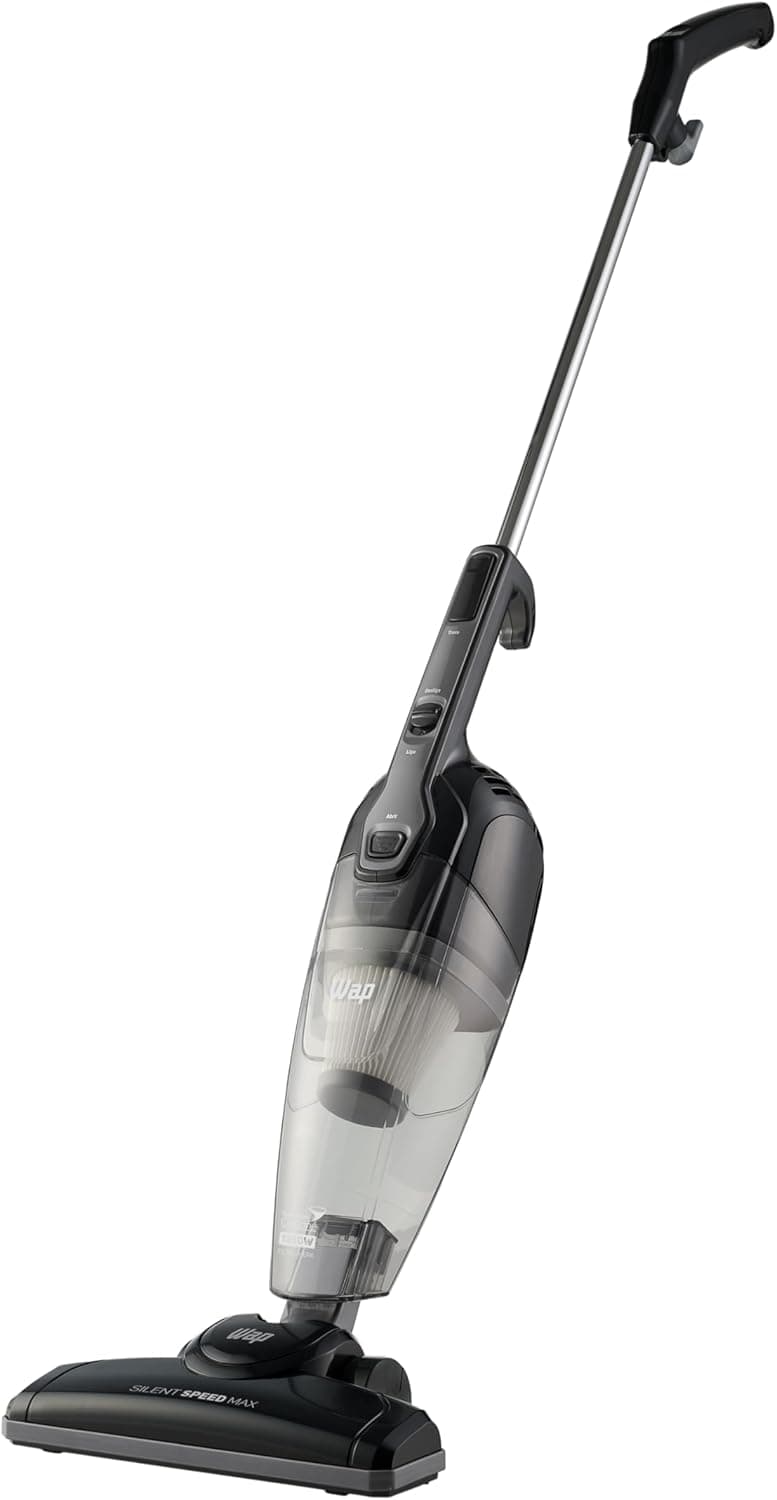 Aspirador de Pó Vertical com fio portátil de mão 2 em 1 com 1.100W de Potencia Cabo 5m capacidade 1,2L filtro HEPA Electrolux STK12 preto